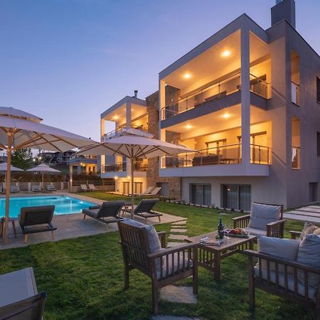 Sea Wind Luxury Apartments With Pool Kassandra Halkidikι Néa Fókaia Extérieur photo