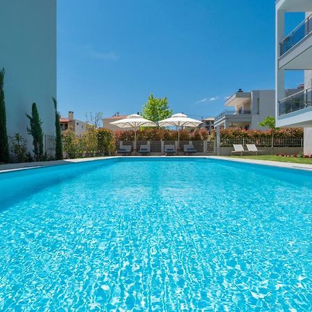 Sea Wind Luxury Apartments With Pool Kassandra Halkidikι Néa Fókaia Extérieur photo