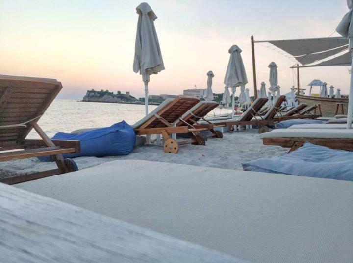 Sea Wind Luxury Apartments With Pool Kassandra Halkidikι Néa Fókaia Extérieur photo